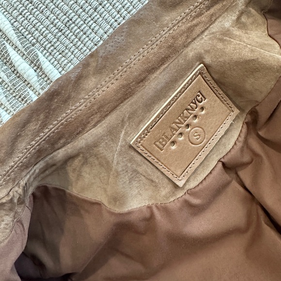 BLANKNYC Taupe Suede Jacket - Size S - Picture 5 of 7